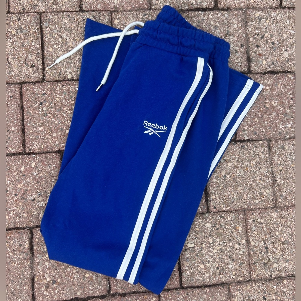 Reebok Blue Track Pants ONLY WORN ONCE